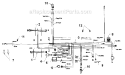 Page D Diagram and Parts List for 13AX614G401 1997 Yard Man Lawn Tractor
